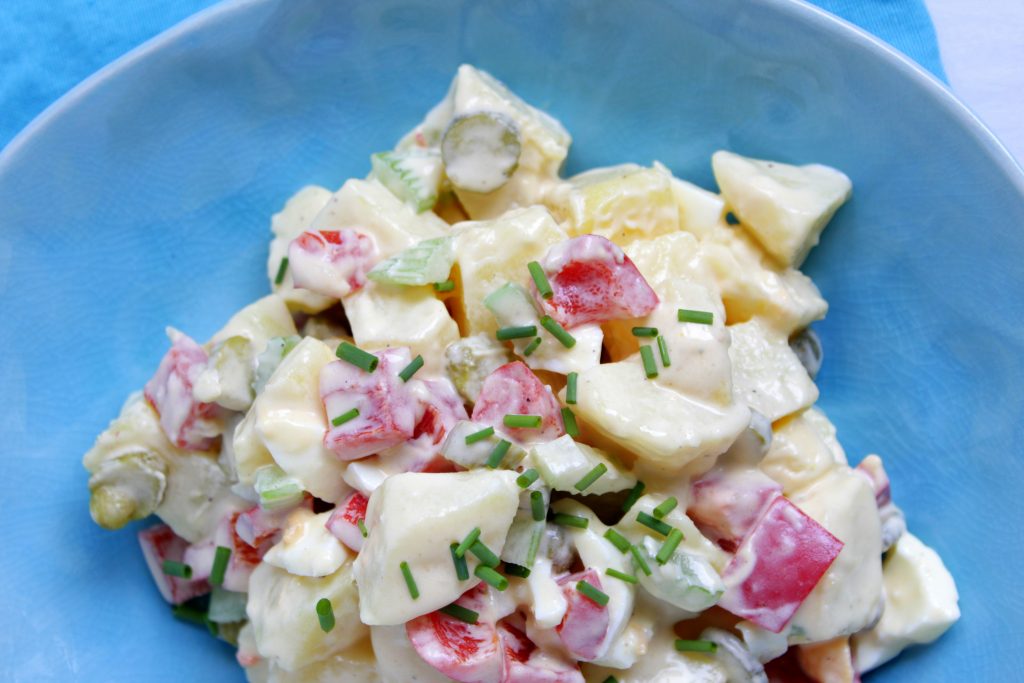 Amerikanischer Kartoffelsalat – Food with Love – Thermomix Rezepte mit Herz