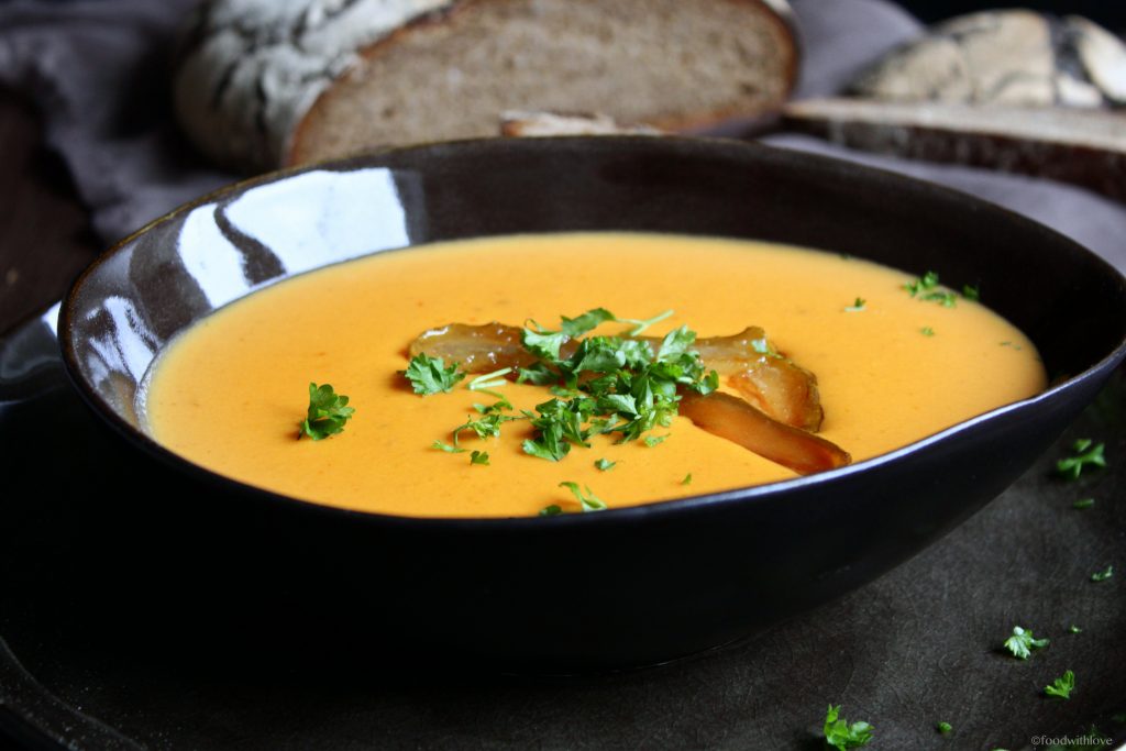 Birnen-Currysuppe – Food with Love – Thermomix Rezepte mit Herz