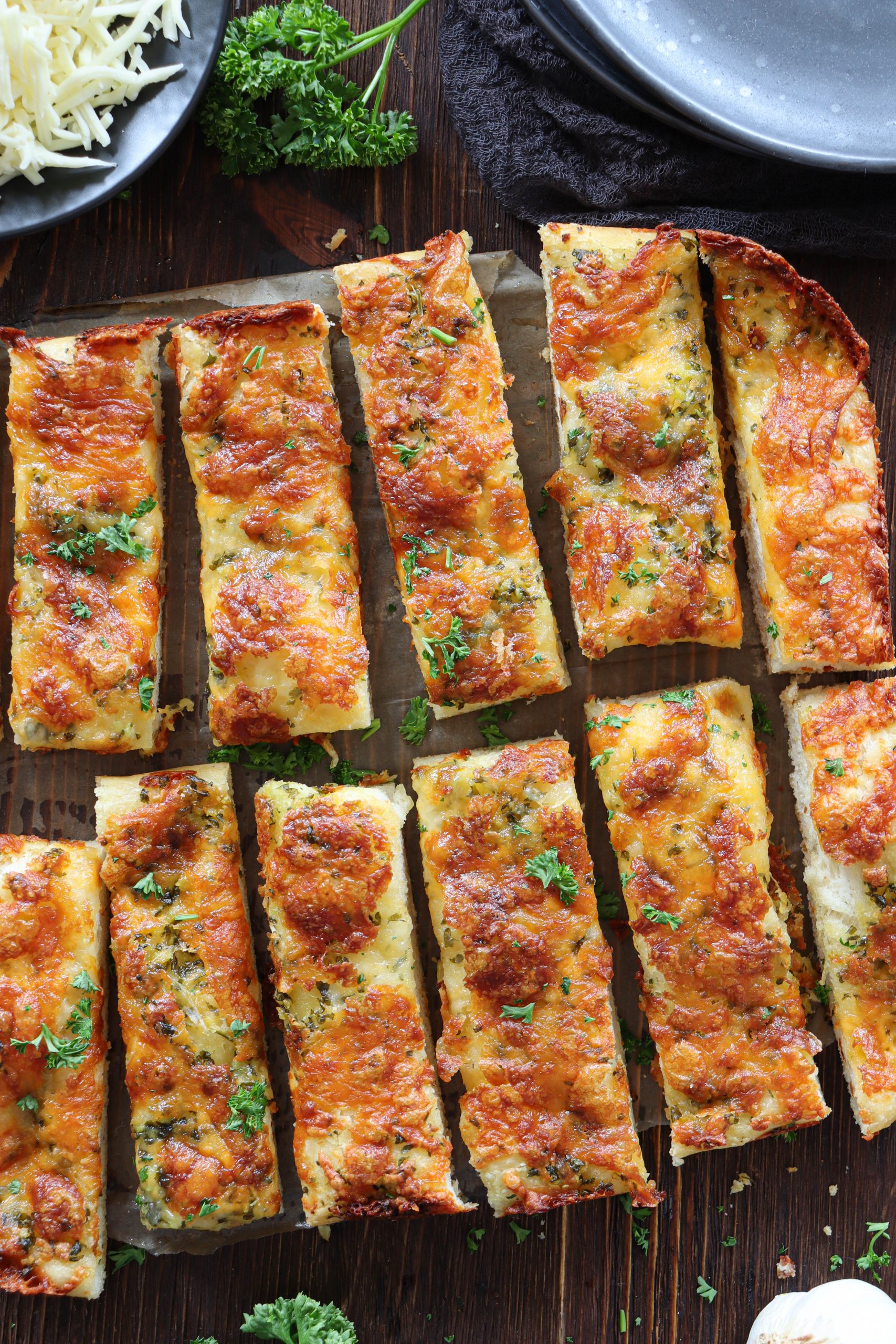 Garlic Cheese Breadsticks