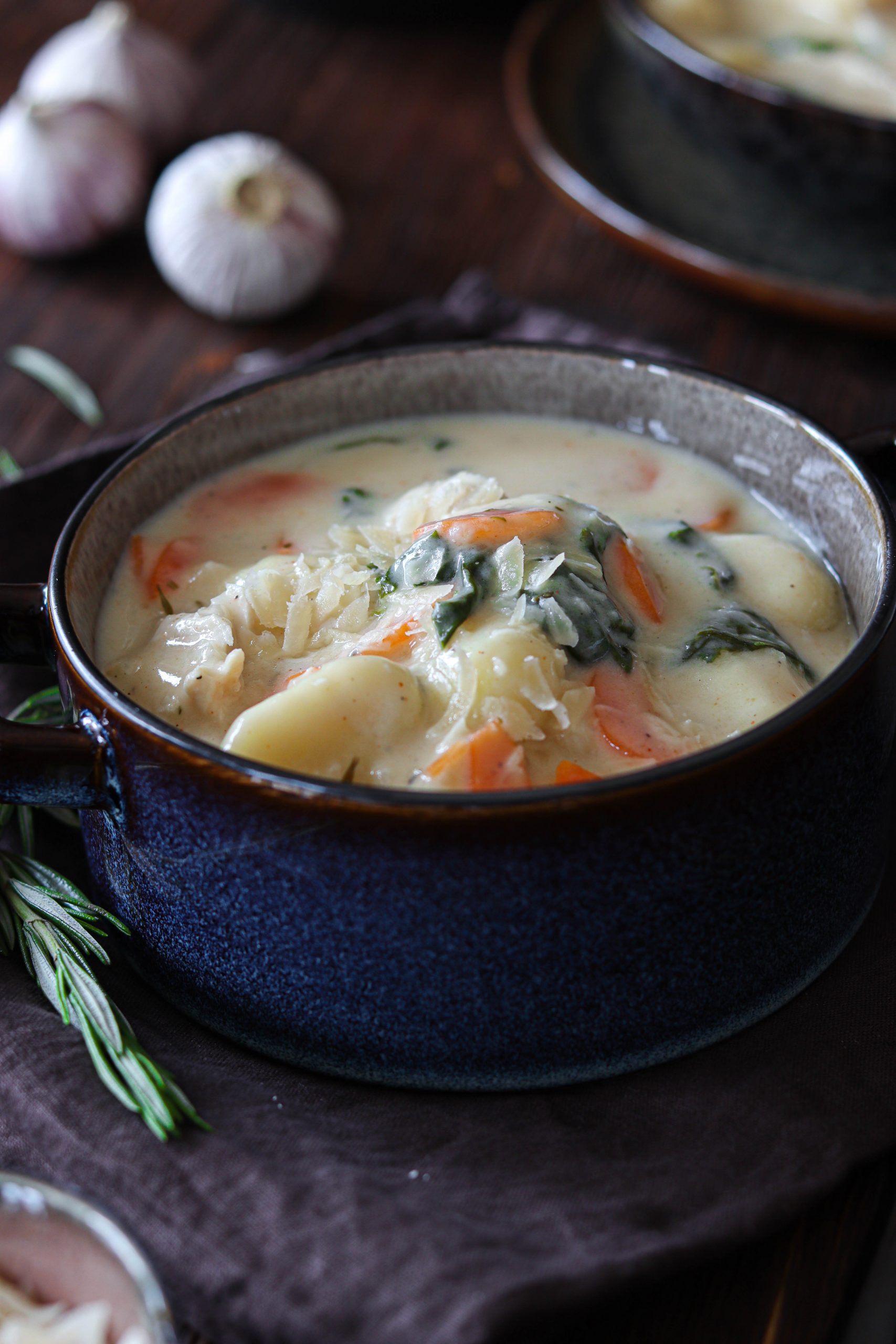 Chicken Gnocchi Soup a la Olive Garden® | Gnocchi Suppe