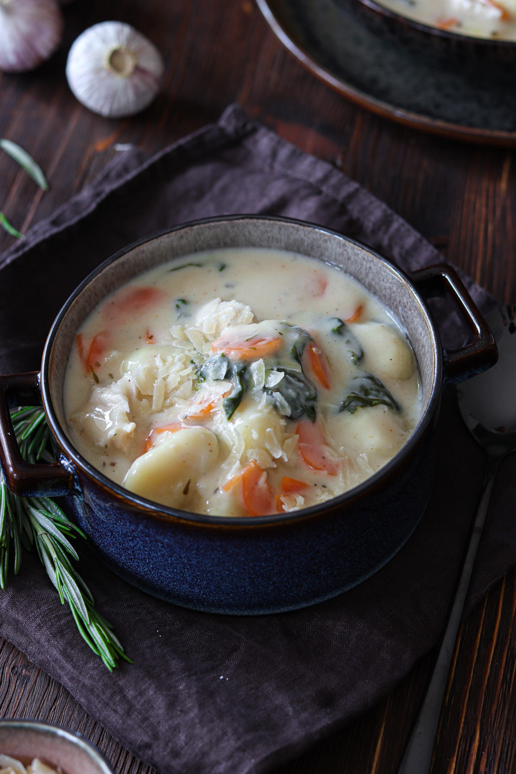 Chicken Gnocchi Soup a la Olive Garden® | Gnocchi Suppe – food with love