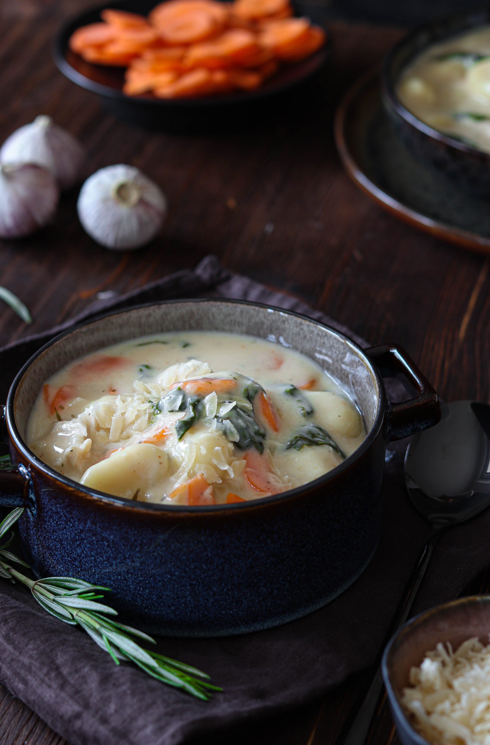 Chicken Gnocchi Soup a la Olive Garden® | Gnocchi Suppe – food with love