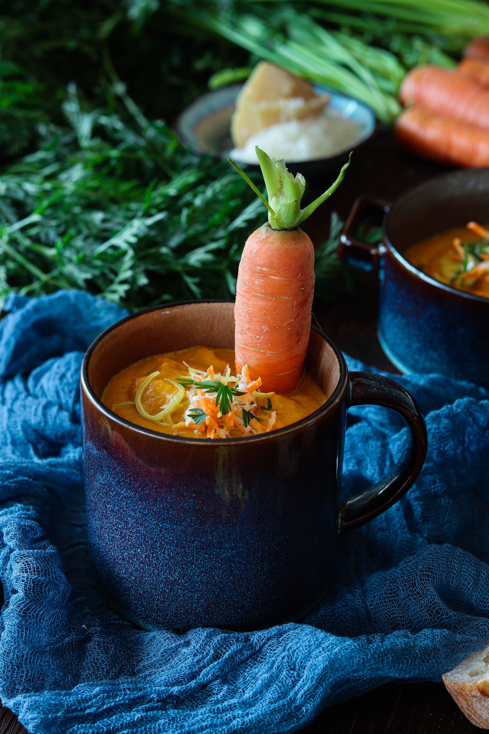 Ofengeröstete Möhrencremesuppe – food with love