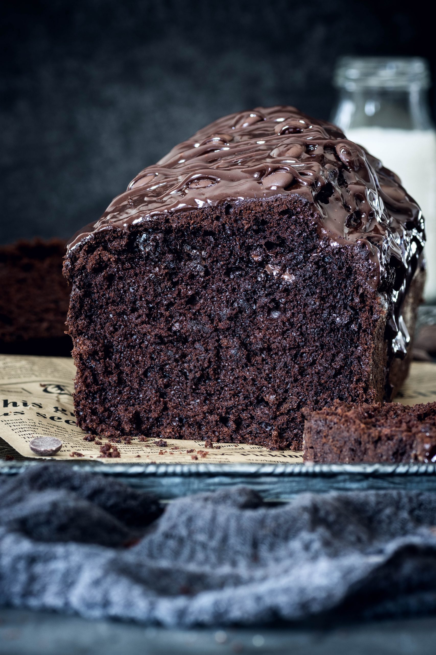 Triple Chocolate Banana Bread | Schokoladen-Bananenbrot – food with love