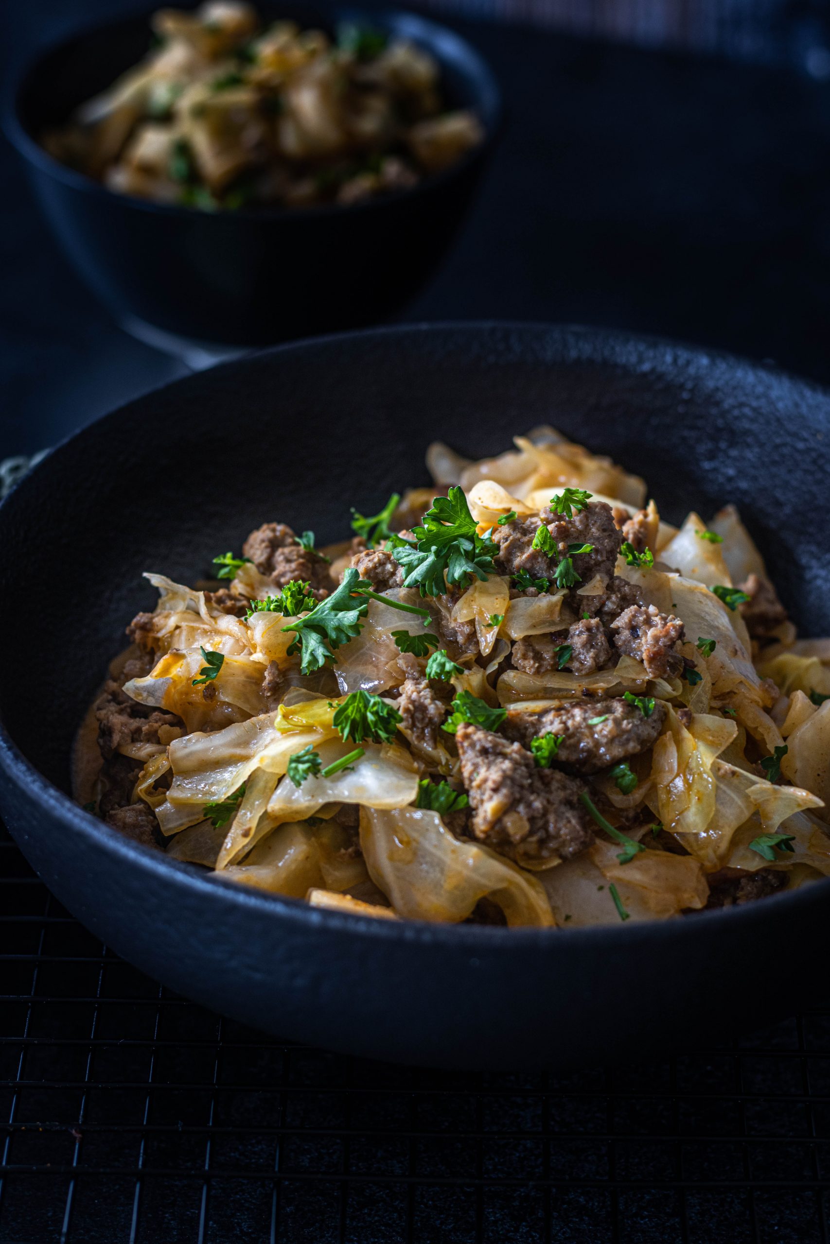 Spitzkohl-Hackpfanne – food with love