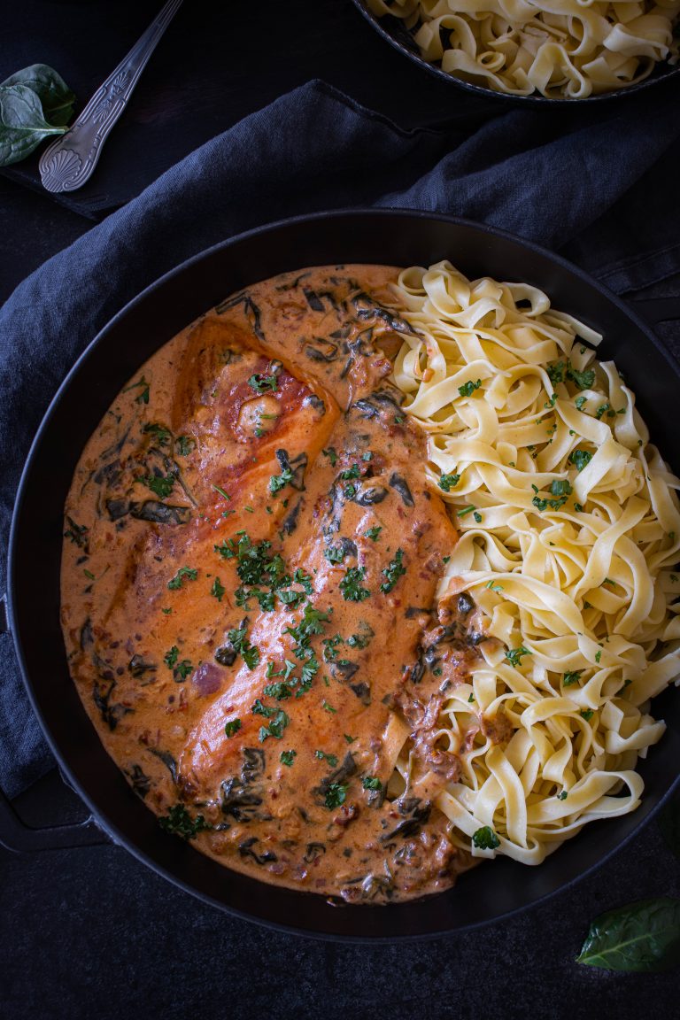 Toskanische Lachspfanne – food with love