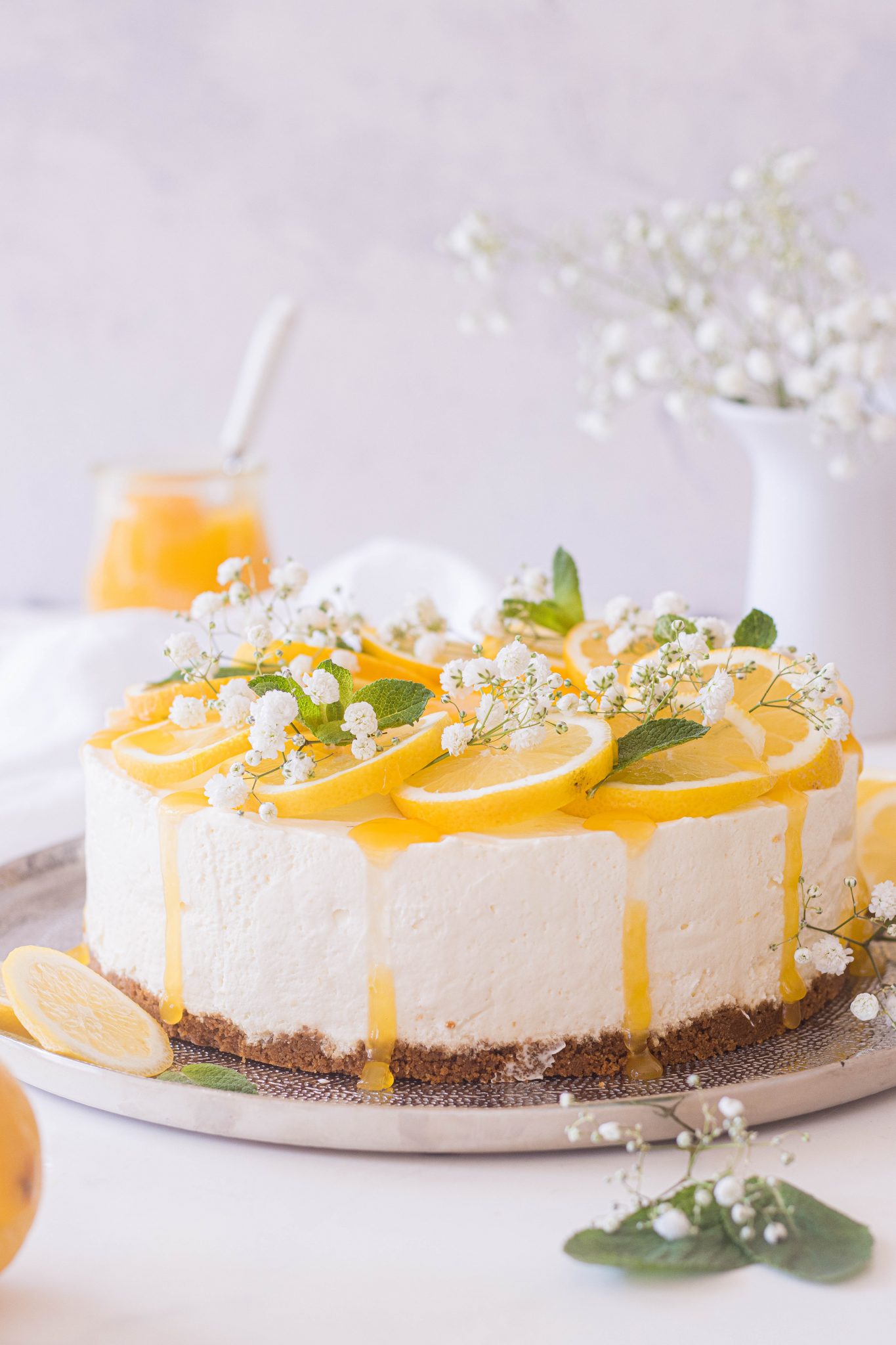Zitronen Cheesecake: Lemon Cheesecake