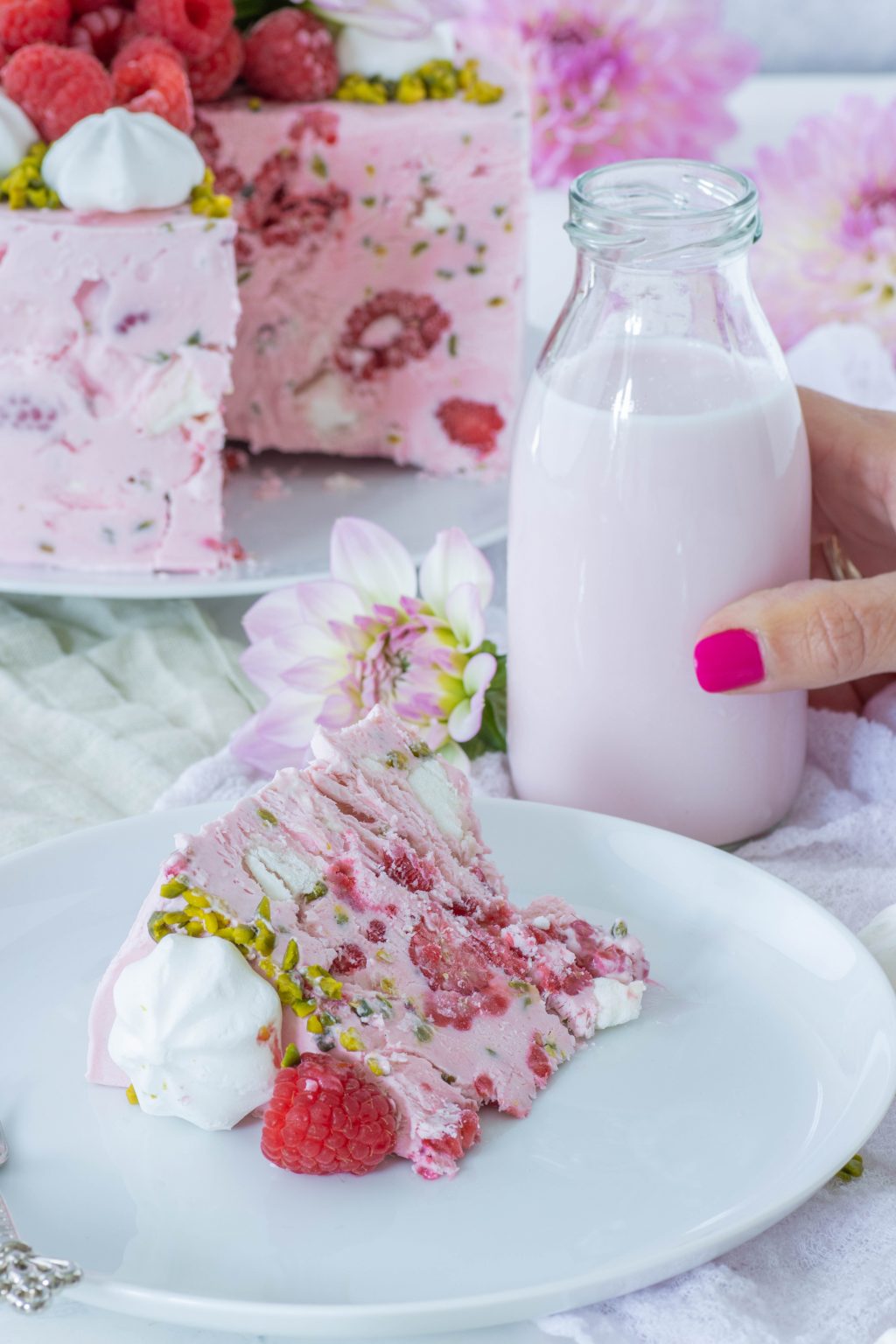 Himbeer Eistorte – food with love