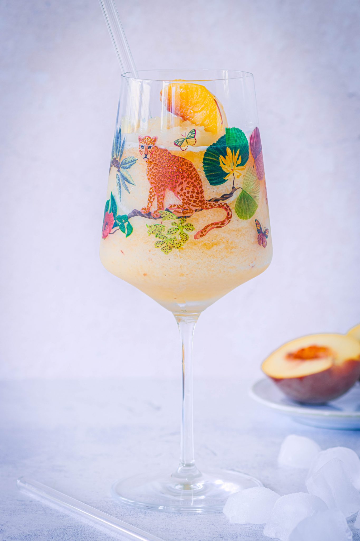 Frozen Peach Bellini