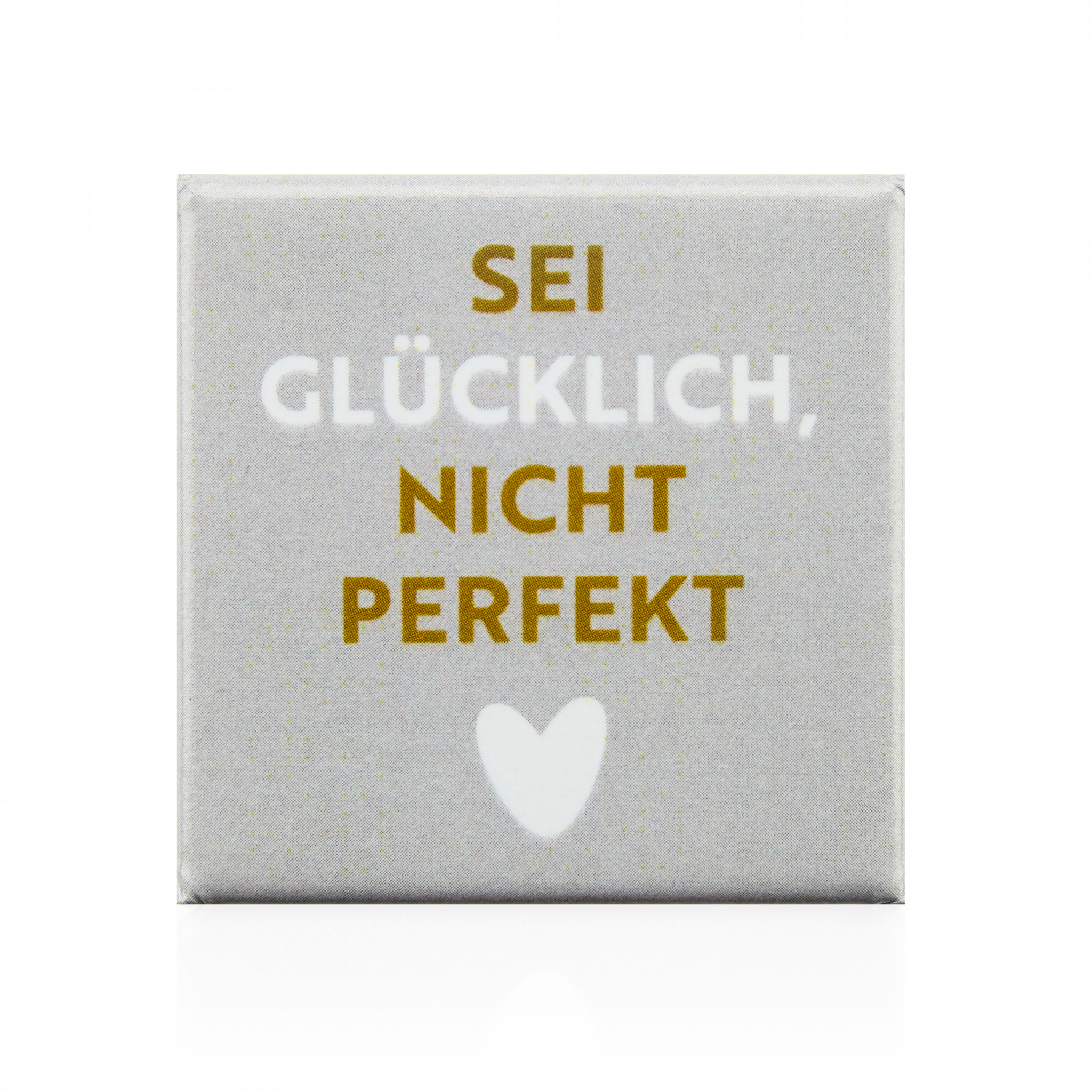 Liebesgrüße am Kühlschrank: Magnetisch haftende Zettel-Box mit