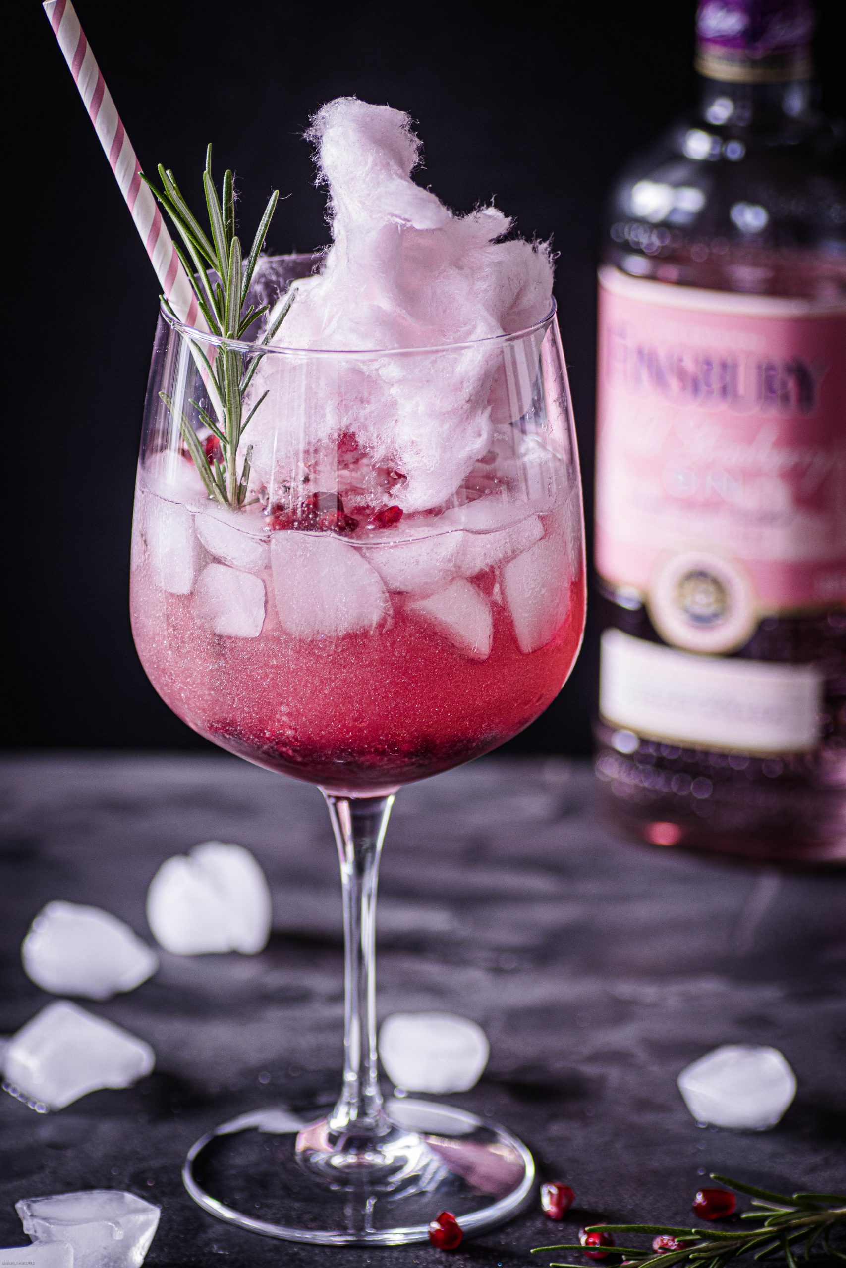 Pink Gin Spritz food with love