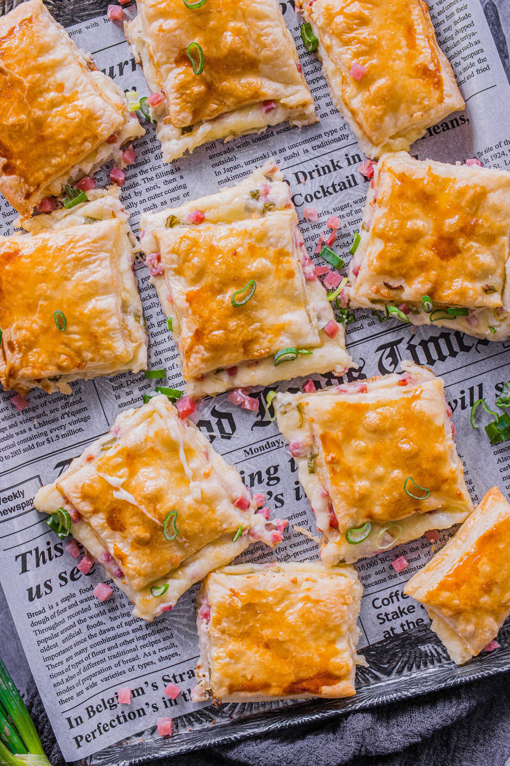 Elsässer Blätterteig Happen – food with love Elsässer Blätterteig Happen – food with love