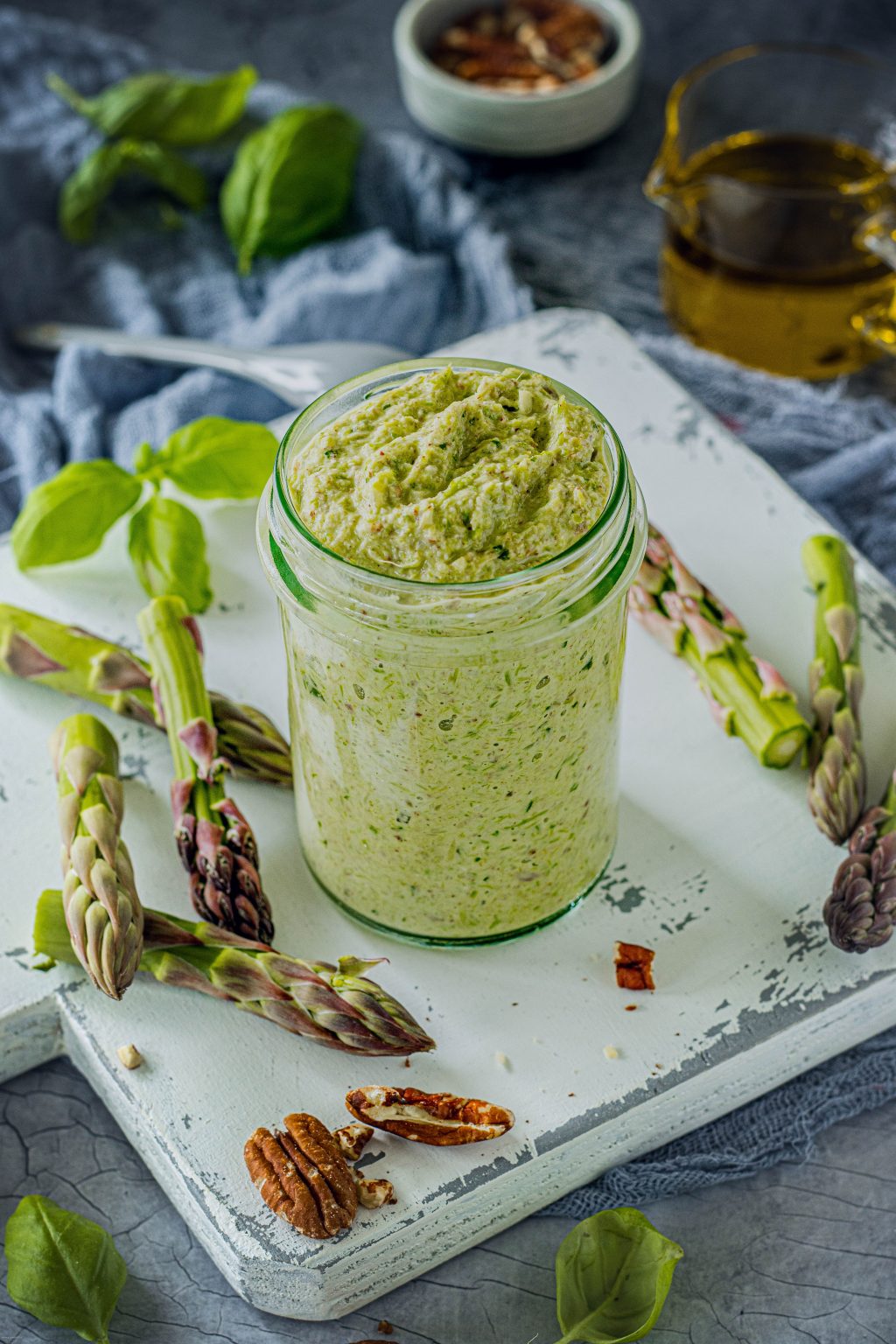 Spargelpesto mit Pekannuss – food with love