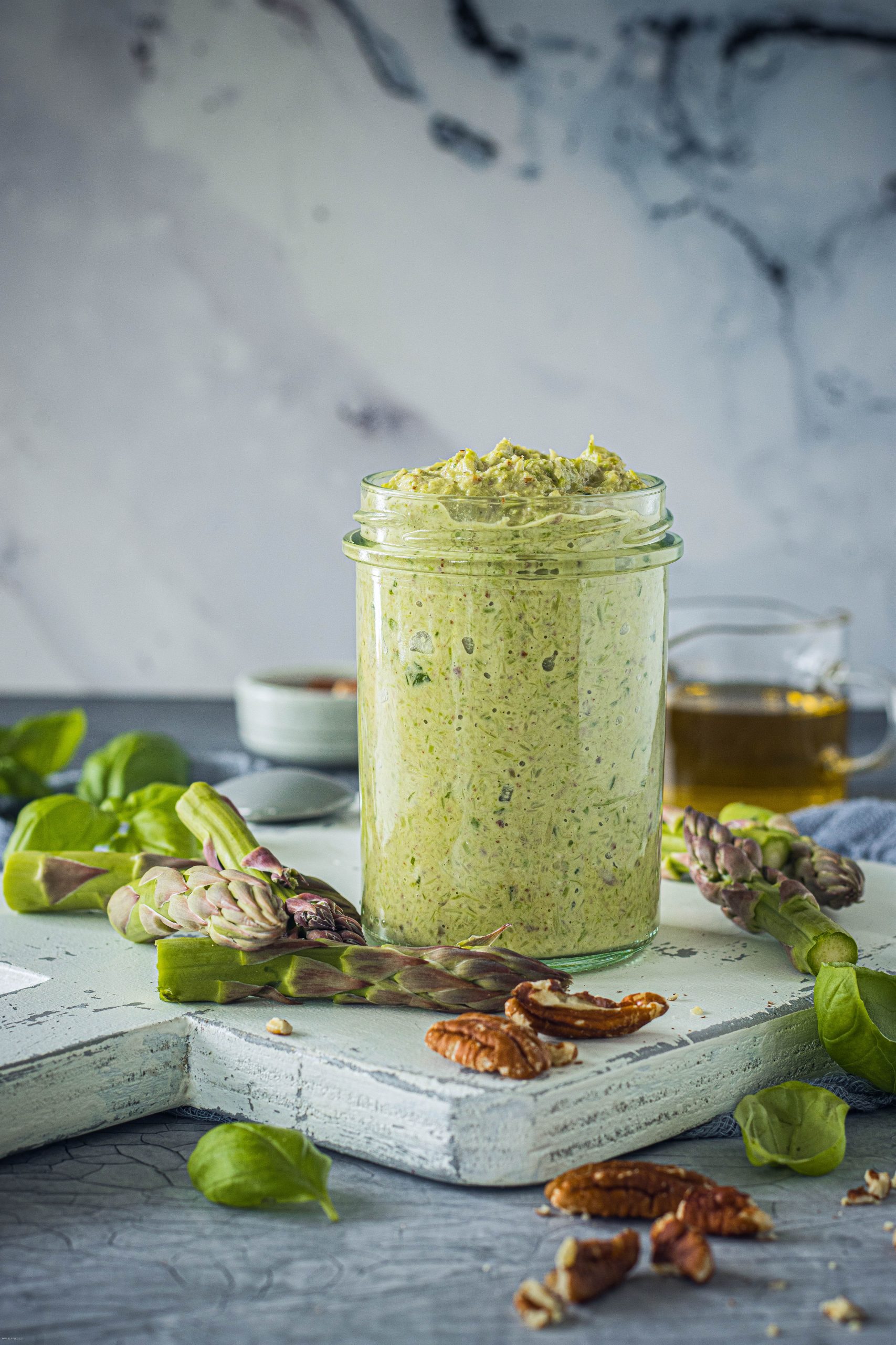 Spargelpesto mit Pekannuss – food with love