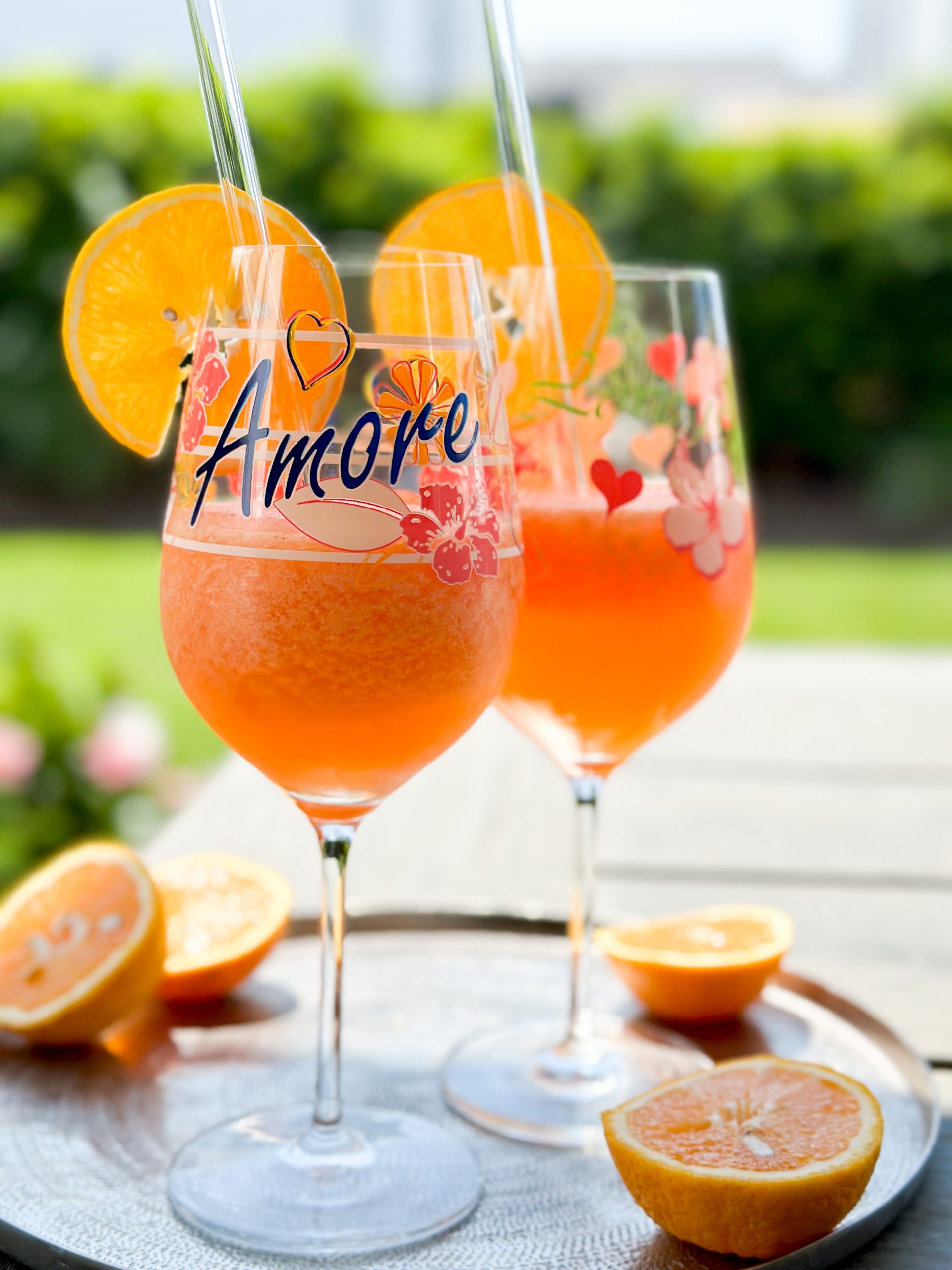Tropical Aperol Slush food with love