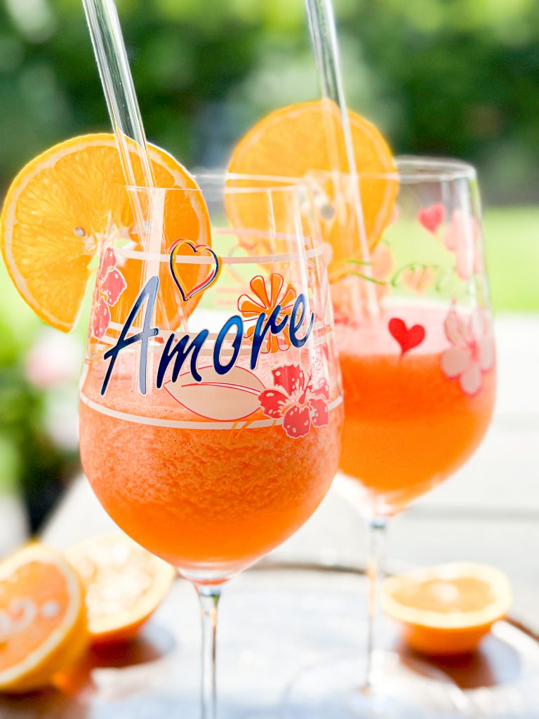 Tropical Aperol Slush food with love