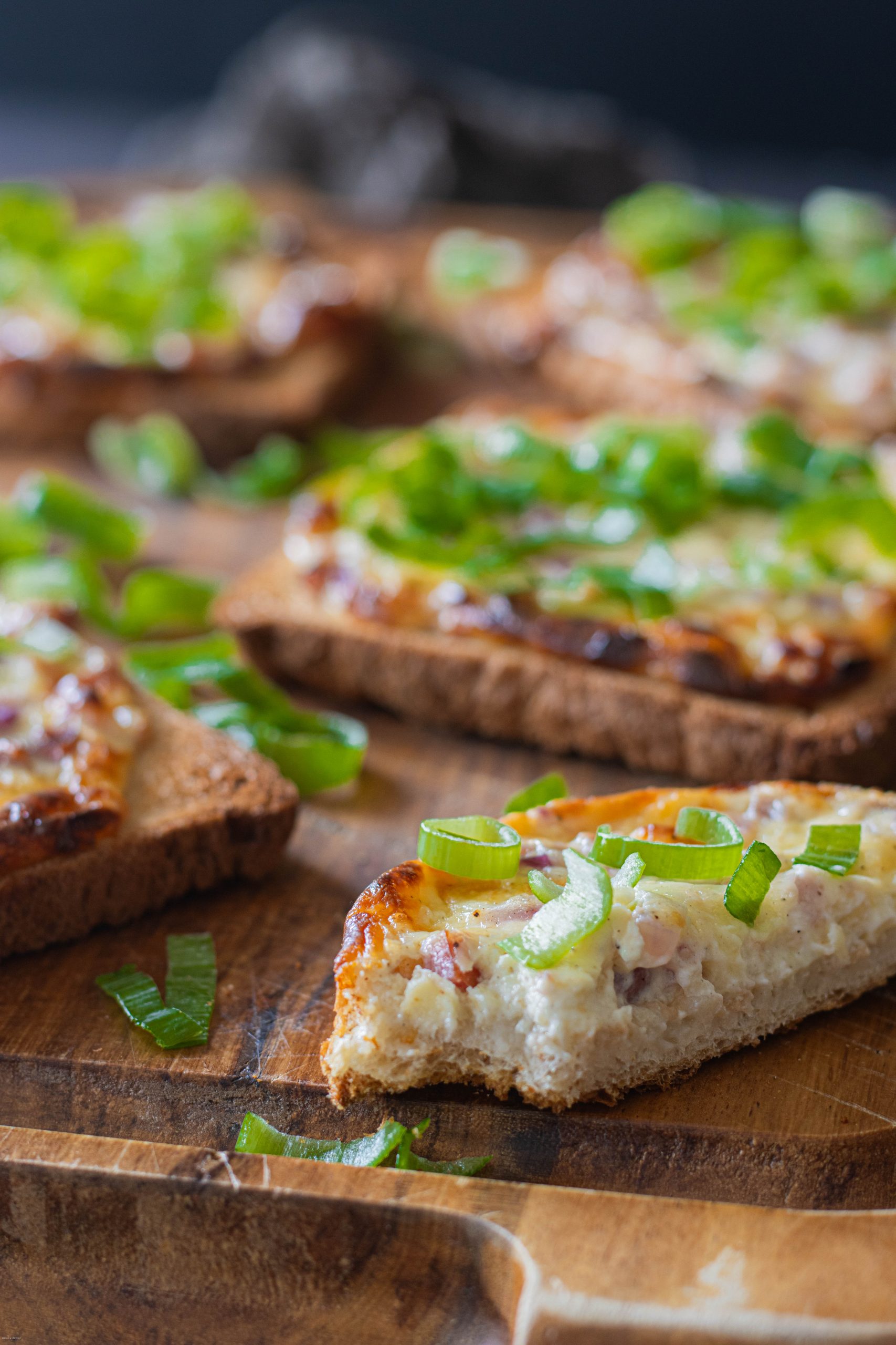 Flammkuchen-Toast – food with love