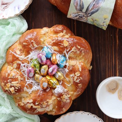 Butterzopf und Osterkranz-3