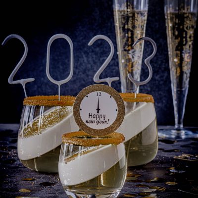 Champagner Gelee mit Panna cotta3