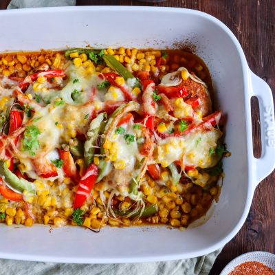 Fajita Chicken Casserole W-12