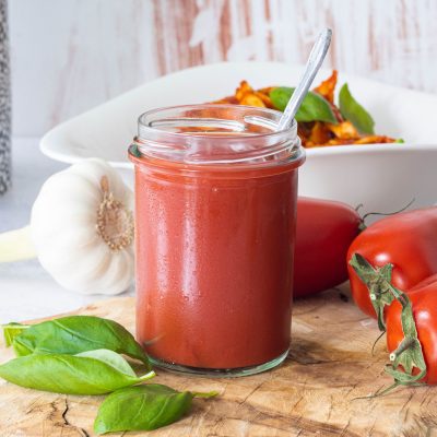 Tomaten-Knoblauchsauce1